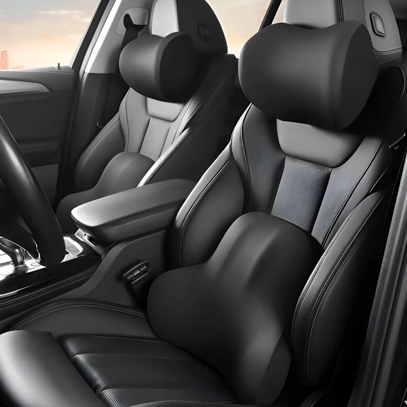 KIT ALMOHADA DE COCHE HOMBROS PARA CUELLO SOPORTE - 1
