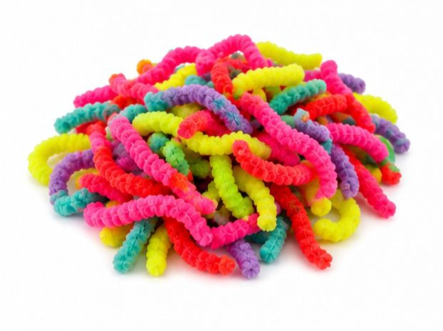 SQUISHY GUSANOS MAGICOS SENSORIAL MULTICOLOR - 2