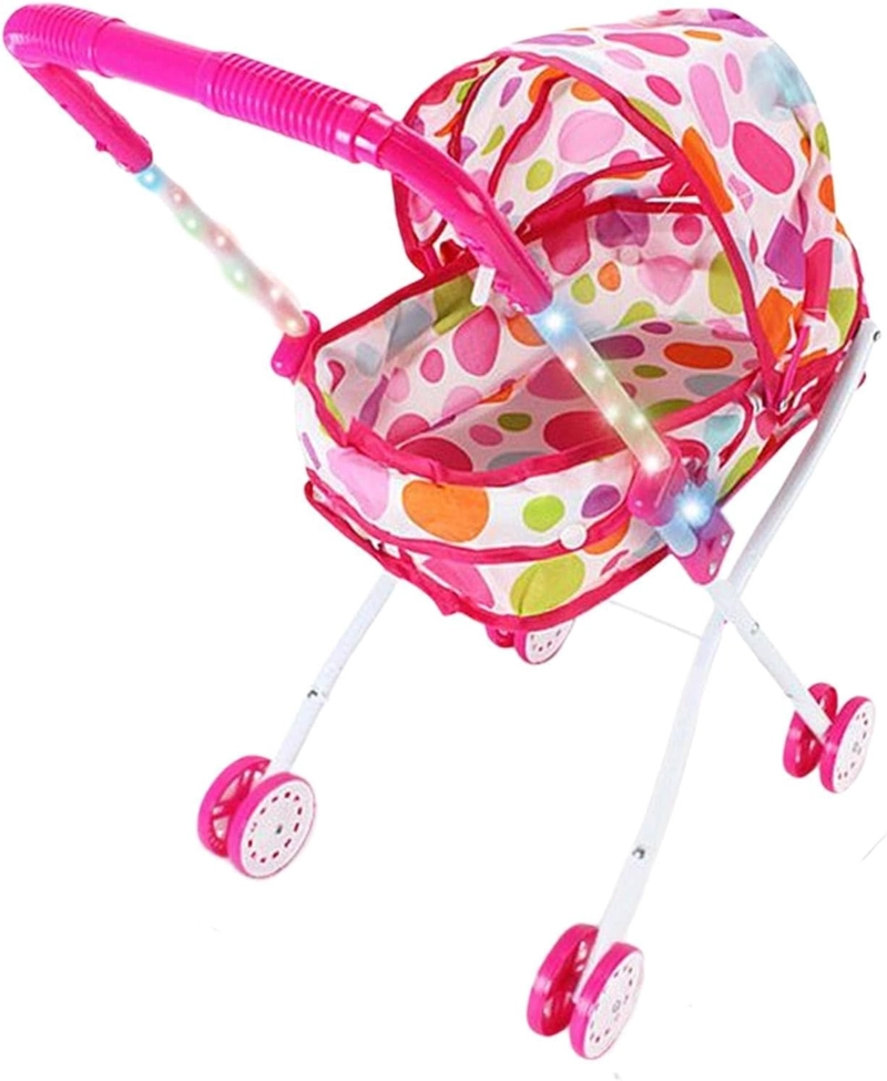 COCHE DE MUÑECA JUGUETE NIÑA PLEGABLE - 1