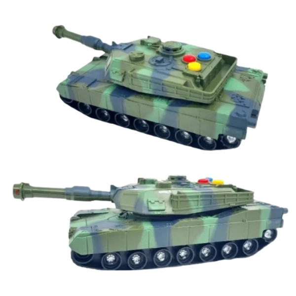 JUGUETE TANQUE MILITAR LUZ Y SONIDO - 2