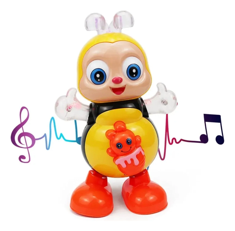 JUGUETE ABEJA BAILARIN INTERACTIVO MUSICAL CON LUCES ABEJITA - 1