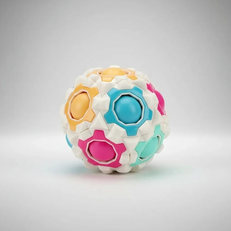 PELOTA MAGICA 3D ANTIESTRE S SENSORIAL LABERINTO - 1