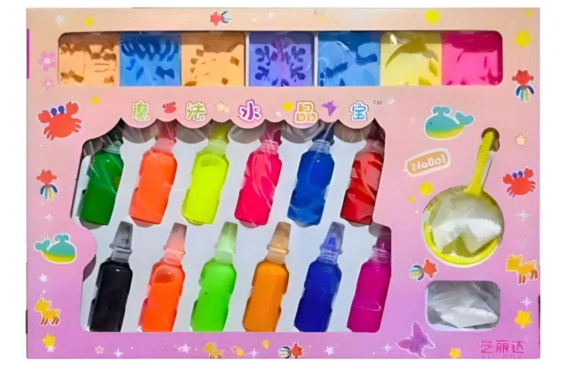 KIT DE JUGUETES DE GEL DE AGUA MAGICO 12 COLORES - 1