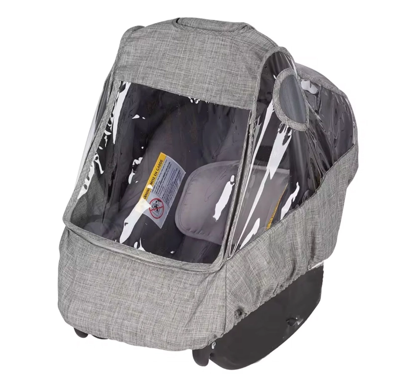PROTECTOR DE LLUVIA UNIVERSAL PARA HUEVITO BEBE  IMPERMEABLE - 1