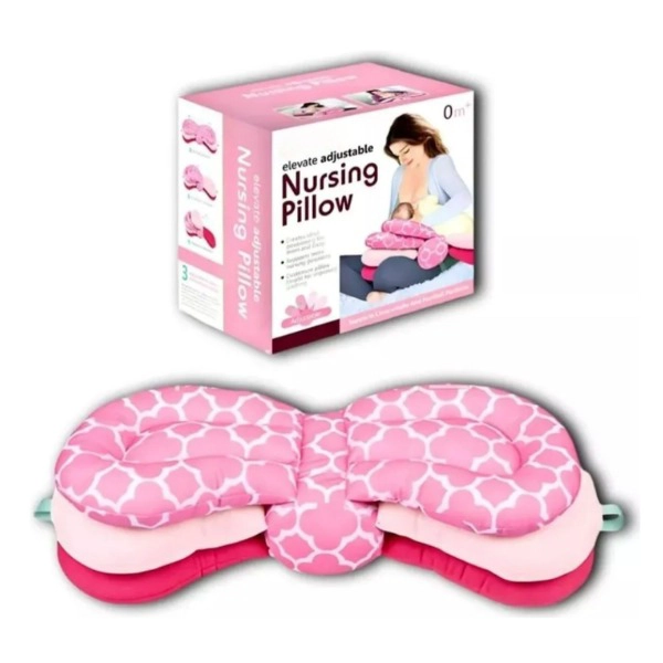 ALMOHADA AJUSTABLE 3 NIVELES MULTIUSO PARA AMAMANTAR - 1