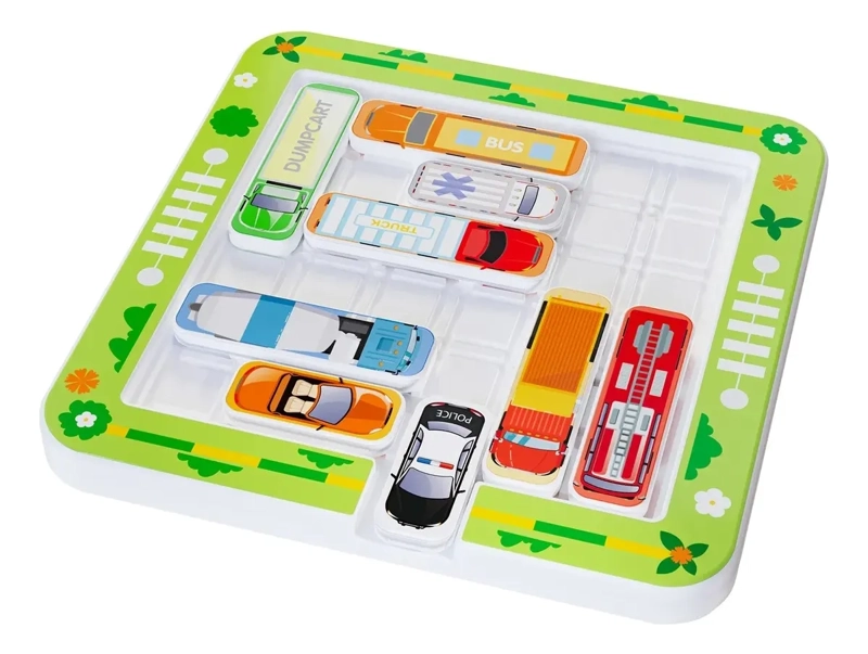 ROMPECABEZA MAGNETICO JUGUETE DIDACTICO NIÑOS AUTOS - 1