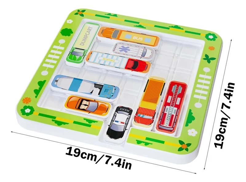 ROMPECABEZA MAGNETICO JUGUETE DIDACTICO NIÑOS AUTOS - 2