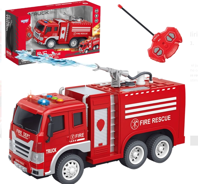 CAMION DE BOMBEROS JUGUETE CONTROL REMOTO - 1