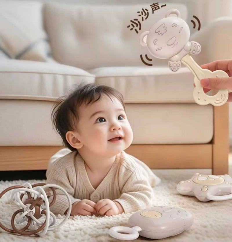 KIT SENSORIAL BEBE  0 A 3 MESES ESTIMULACION TEMPRANA BOX - 2