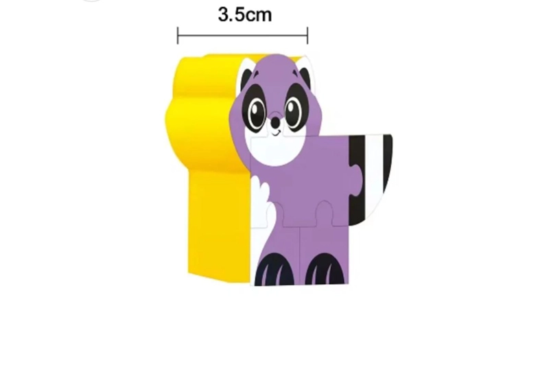 ROMPECABEZAS INFANTIL DE GOMA EVA ANIMALES DIDACTICO 3D - 2