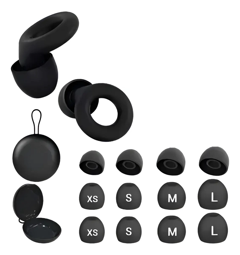 REDUCCION DE RUIDO REUTILIZABLES / TAPONES OIDO SILICONA - 1