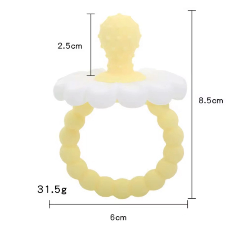 MORDEDURA BEBE, MORDEDOR PARA BEBE  DE SILICONA - 2