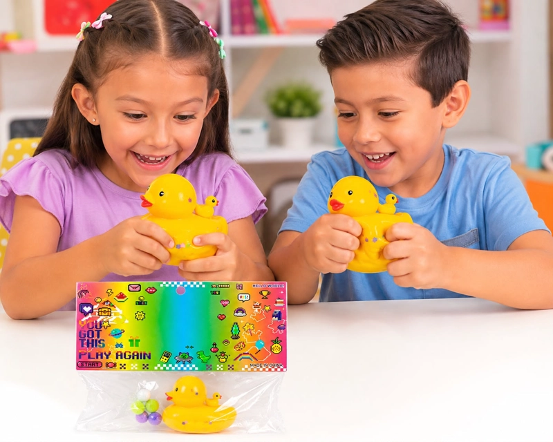 SQUISHY JUGUETE ANTIESTRE S PATITO FLEXIBLE - 2