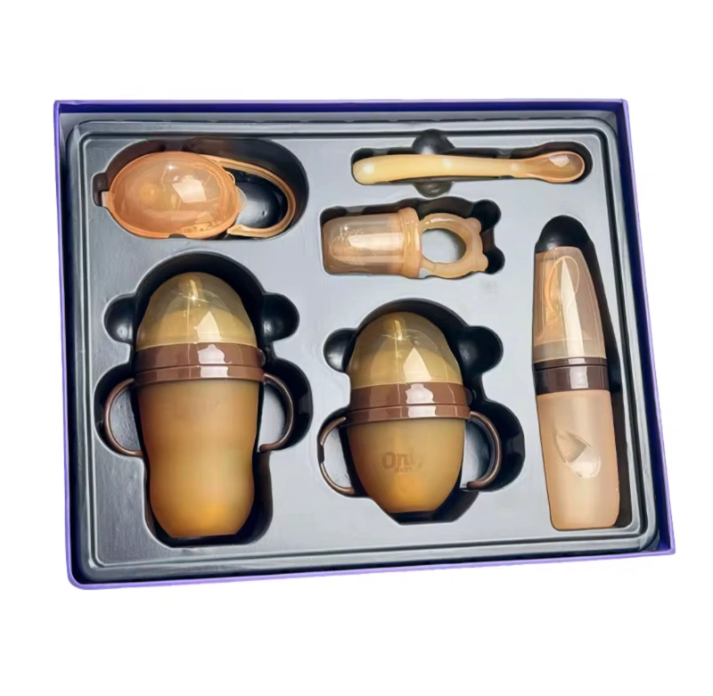 SET MAMADERAS BEBE  ANTI COLICO CON ACCESORIOS - 1