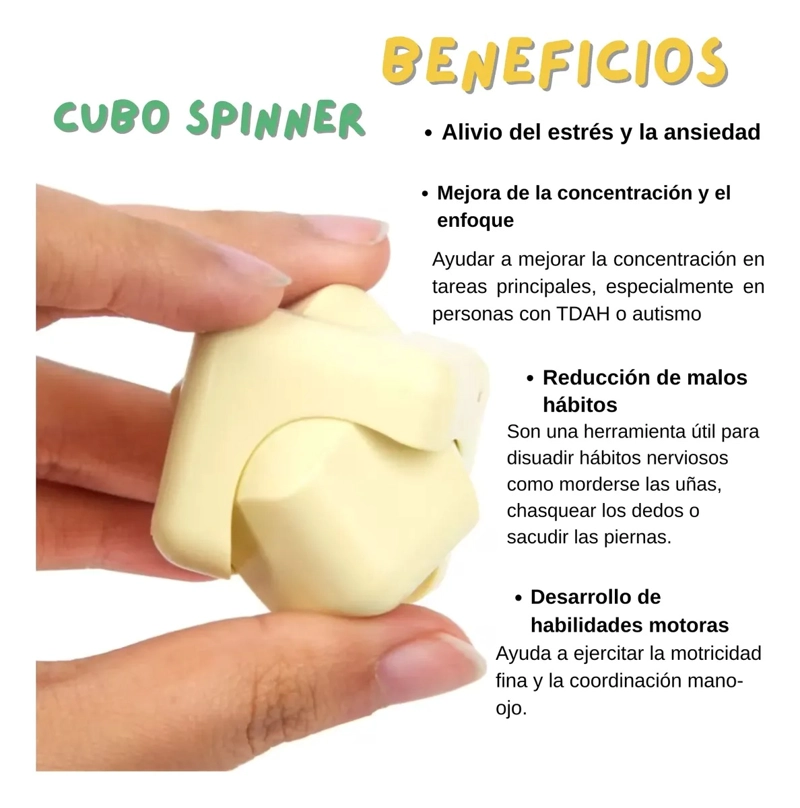 MINI CUBO SENSORIAL PARA CONCENTRACION Y RELAJACION - 2