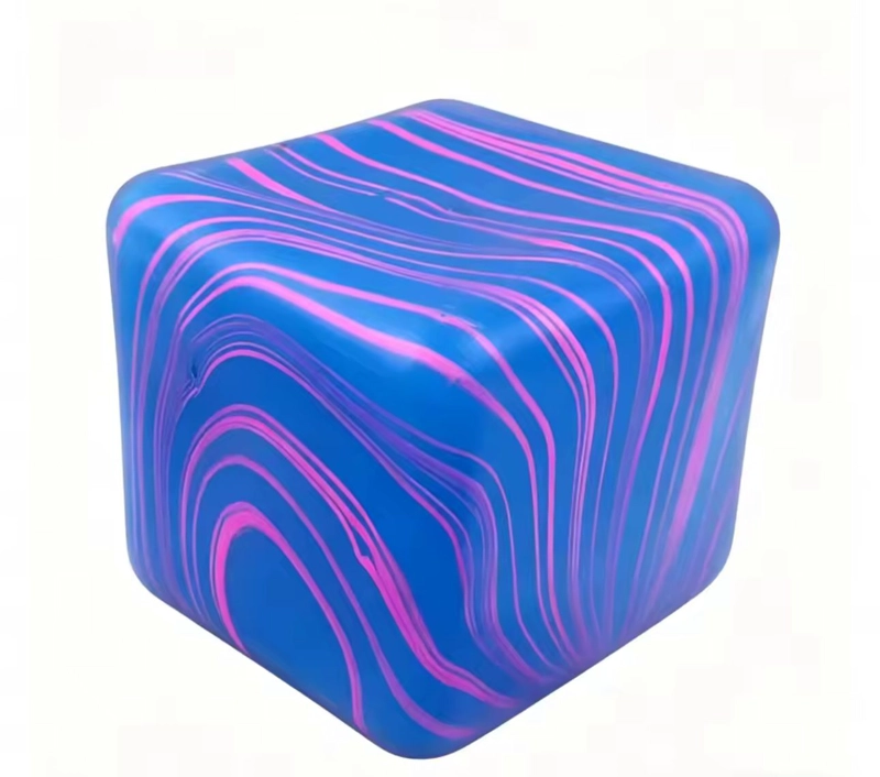 SQUISHY CUBO DE HIELO SILICONA ANTIESTRE S SENSORIAL - 1