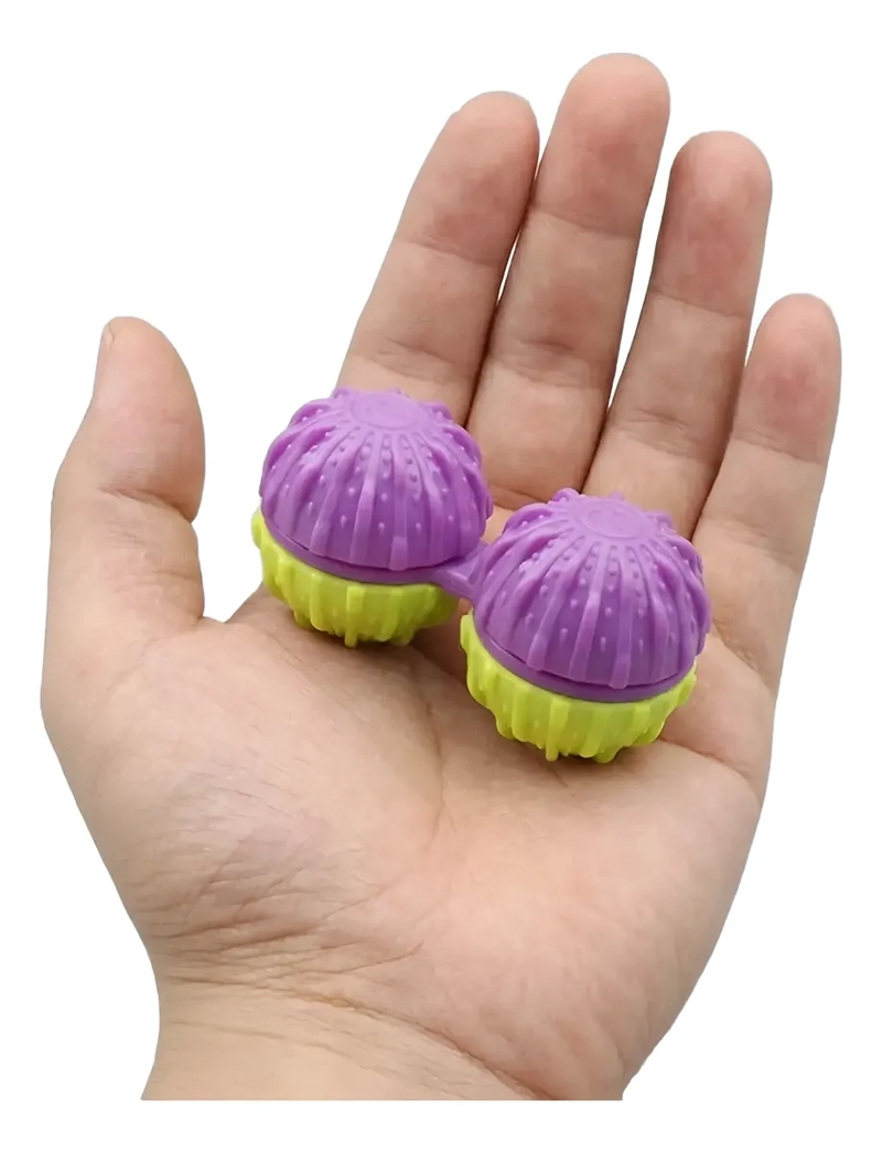 GIROSCOPIO DOBLE BOLAS ANTIESTRE S JUGUETE SENSORIAL - 1
