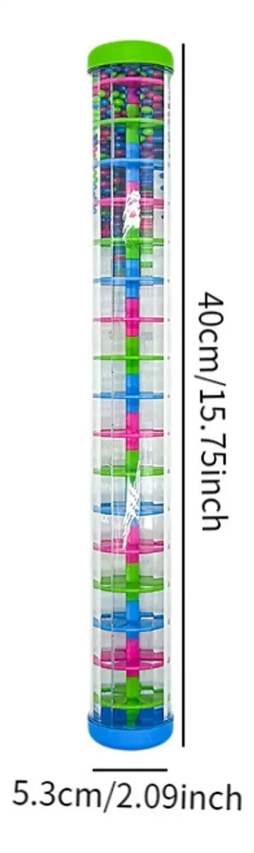 LLUVIA MUSICAL SENSORIAL  GRANDE RELAJACION 40CM - 2