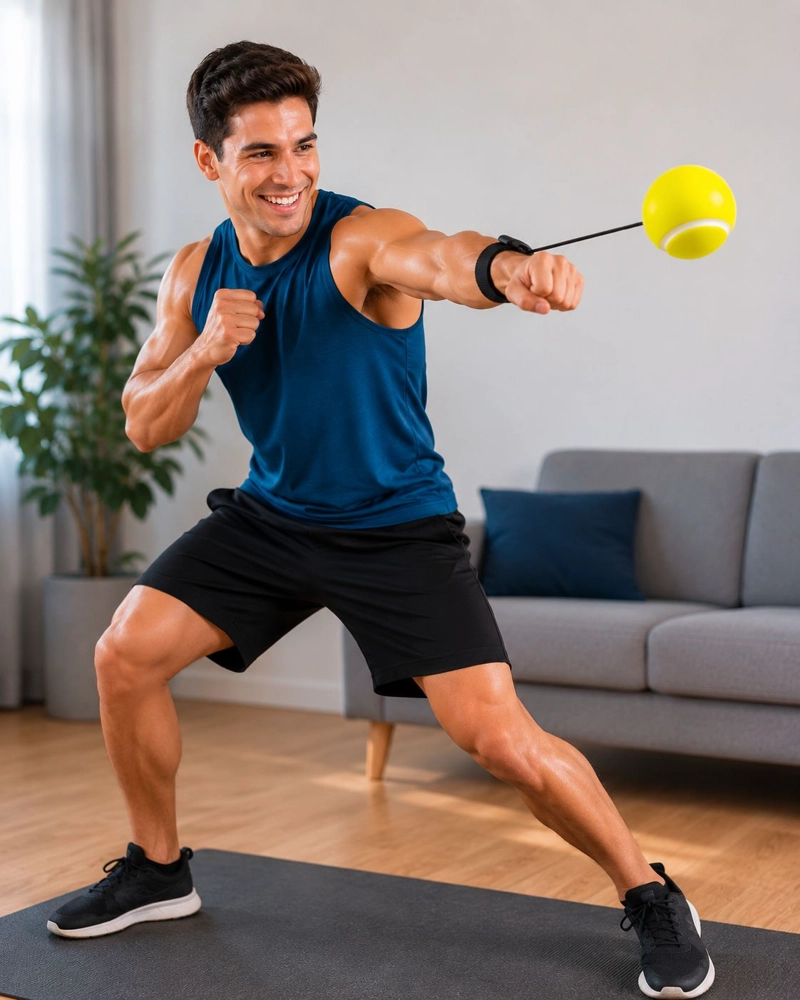 PELOTA SENSORIAL ENTRENAMIENTO CON BANDA AJUSTABLE COORDINACION - 2