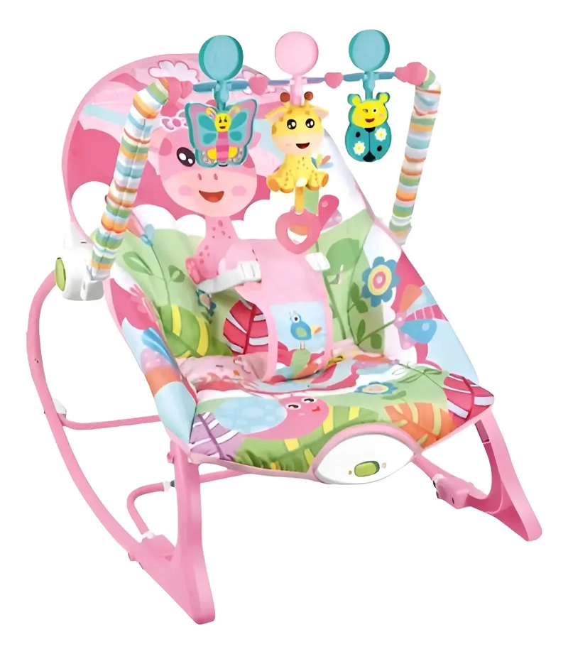 SILLA MECEDORA MUSICAL CON VIBRACION PARA BEBE - 1
