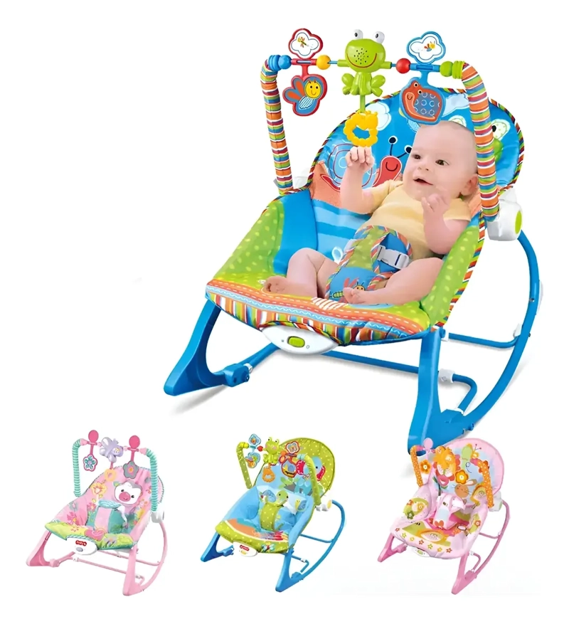 SILLA MECEDORA MUSICAL CON VIBRACION PARA BEBE - 2