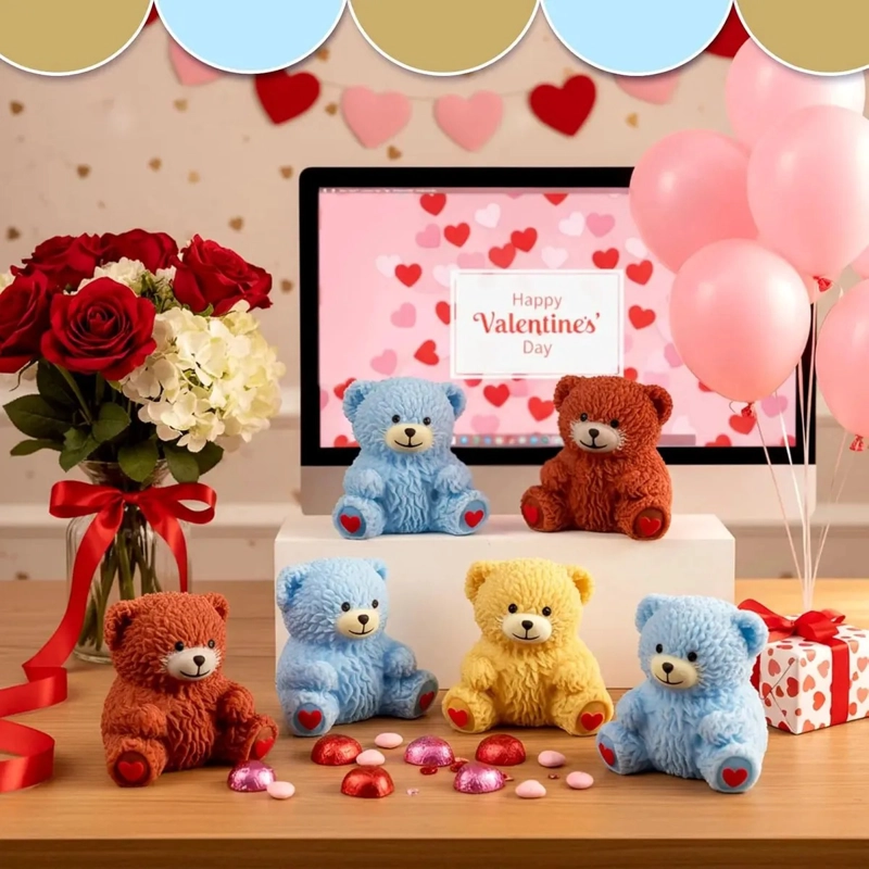 SQUISHY OSITO PELUCHE SENSORIAL ANTIESTRES - 3