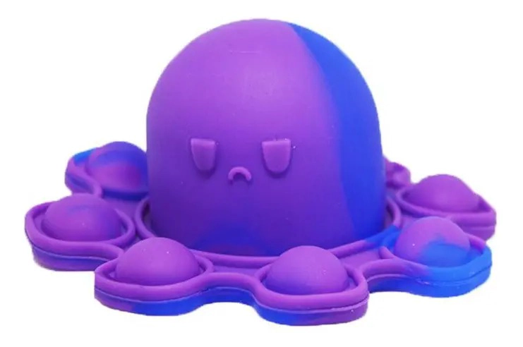 PULPO SENSORIAL ANTIESTRES REVERSIBLE RELAJANTE PARA NIÑOS - 1