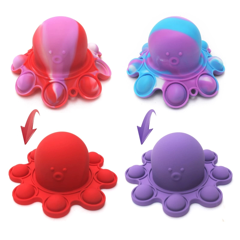 PULPO SENSORIAL ANTIESTRES REVERSIBLE RELAJANTE PARA NIÑOS - 3