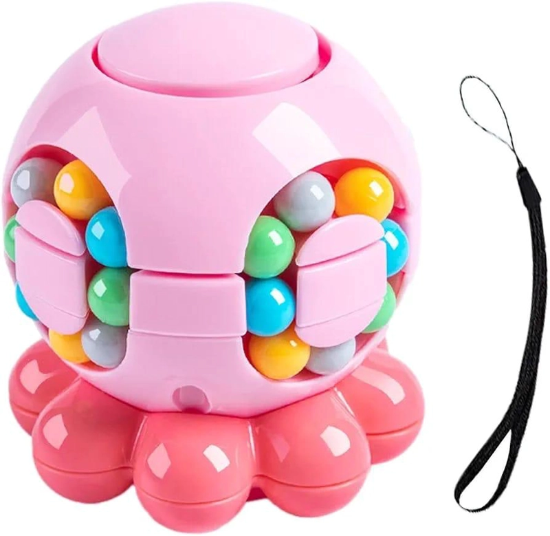 SPINNER SENSORIAL ANTIESTRES GIRATORIO CON BOLITAS EDUCATIVO - 1