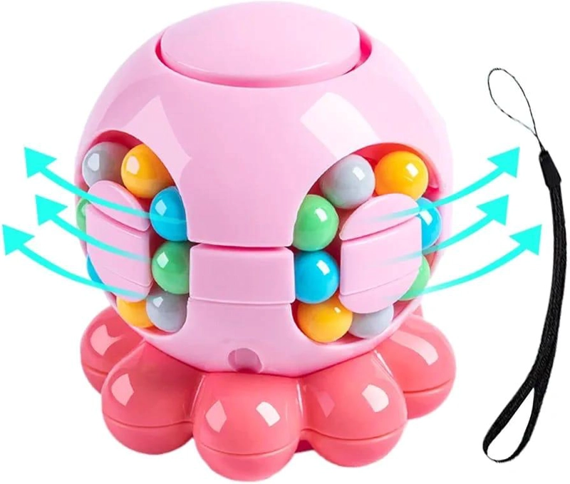 SPINNER SENSORIAL ANTIESTRES GIRATORIO CON BOLITAS EDUCATIVO - 4
