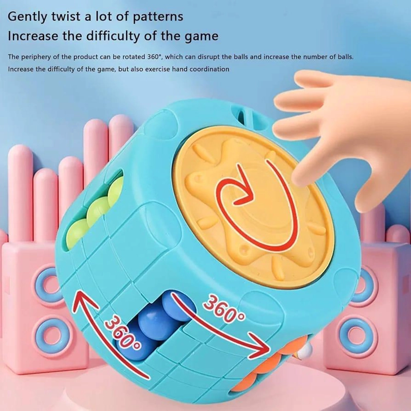 SPINNER SENSORIAL INTELIGENCIA GIRATORIO BOLITAS EDUCATIVO - 3