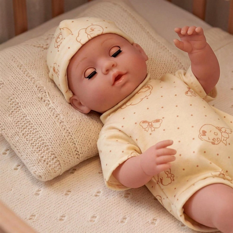 MUÑECA CON SILLA PARA COMER MAMADERA SONIDOS - 2