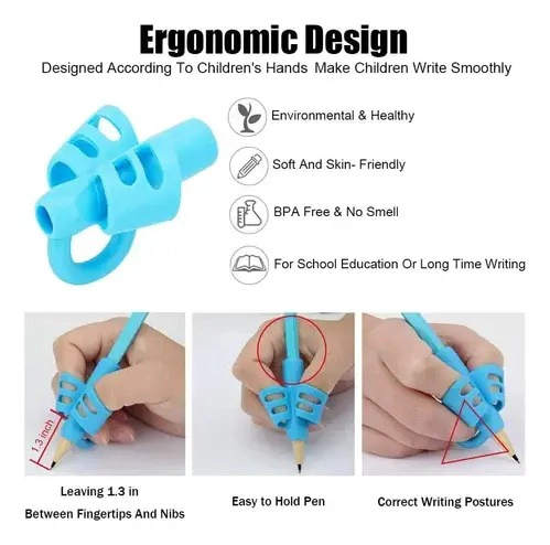 PACK ADAPTADORES ERGONOMICOS PARA LAPIZ - 4