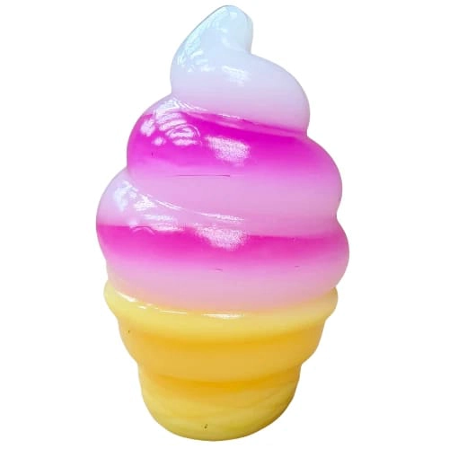 SQUISHY HELADO ANTIESTRES JUGUETE SUAVE CONO - 1