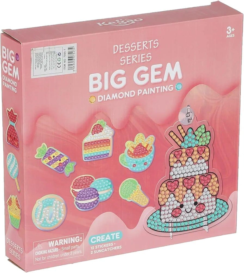 KIT MANUALIDADES DIAMANTES BRILLANTES CREAR STICKERS - 1