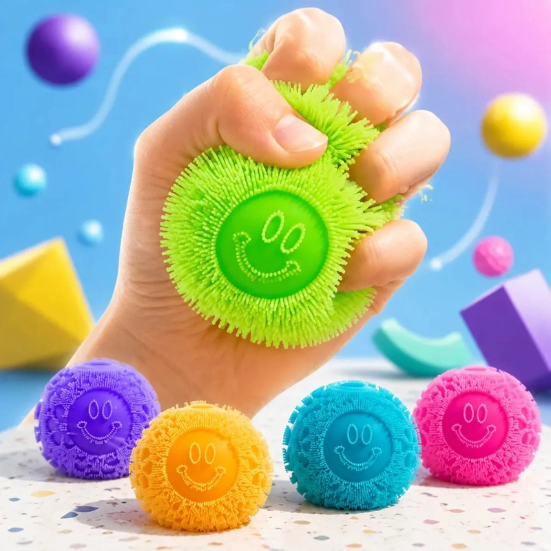PELOTA SQUISHY ANTIESTRES JUGUETE SENSORIAL VIRAL - 2