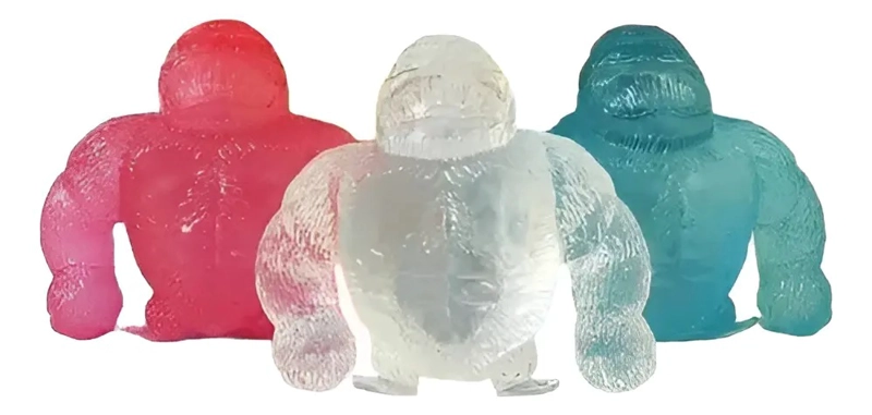GORILA GEL SQUISHY TOY JUGUETE ANTI ESTRES ESTIRA - 1