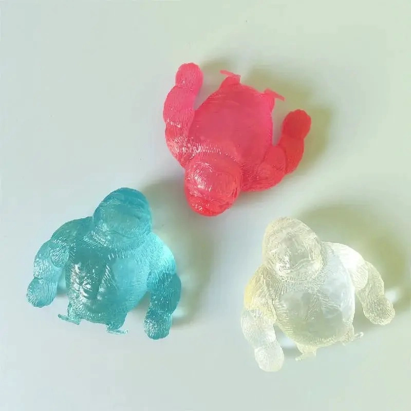GORILA GEL SQUISHY TOY JUGUETE ANTI ESTRES ESTIRA - 3
