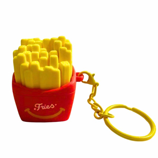 LLAVERO COLGANTE DIVERTIDO SQUISHY COMIDA - 1