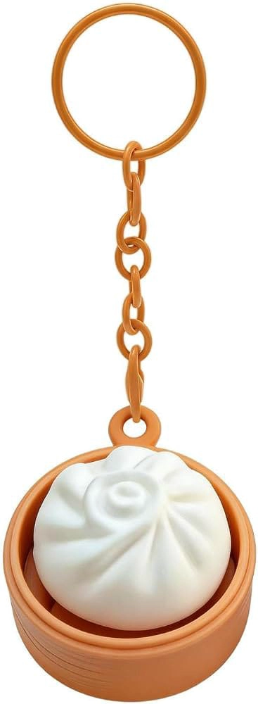 LLAVERO COLGANTE DIVERTIDO SQUISHY COMIDA - 3