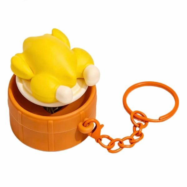 LLAVERO COLGANTE DIVERTIDO SQUISHY COMIDA - 5