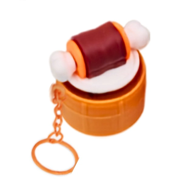 LLAVERO COLGANTE DIVERTIDO SQUISHY COMIDA - 6
