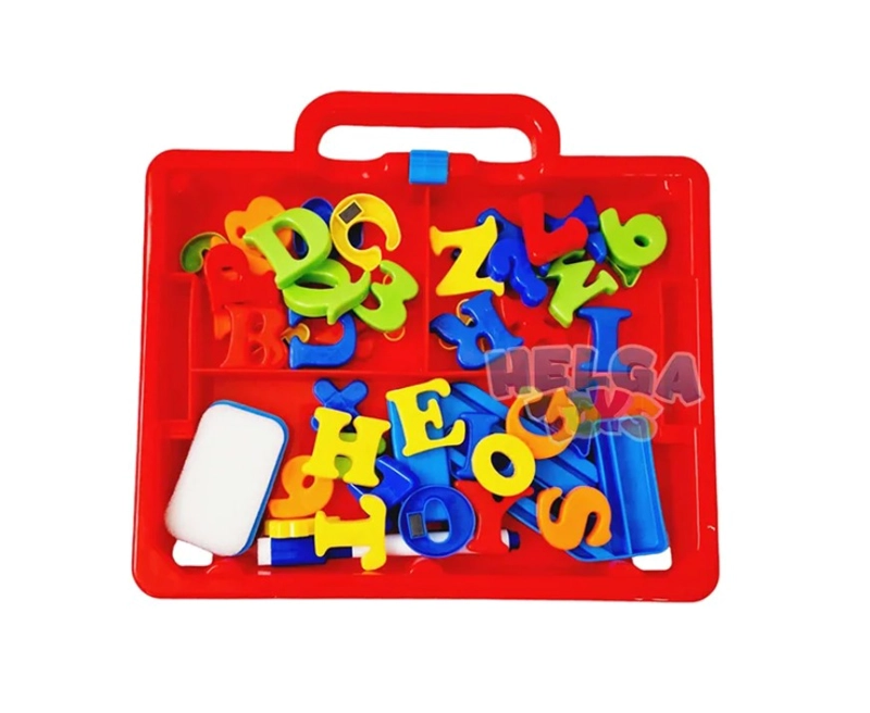 PIZARRA MAGNETICA 2 EN 1 ABECEDARIO NUMEROS DIDACTICO - 3