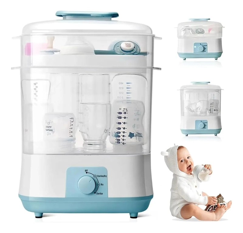 ESTERILIZADOR DE MAMADERAS A VAPOR CON SECADOR 2 EN 1 - 1