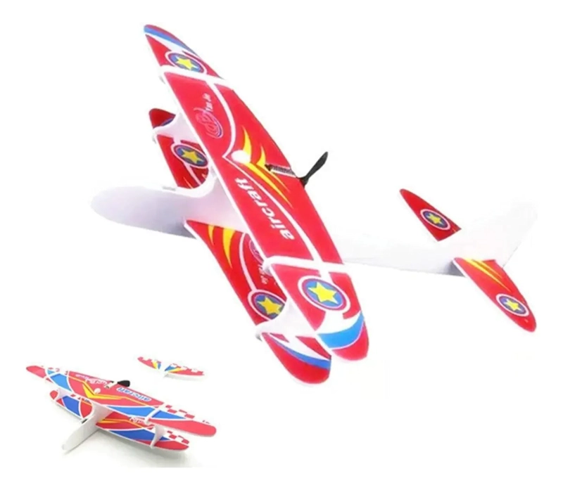 AVION PLANEADOR CON MOTOR BATERIA RECARGABLE - 1