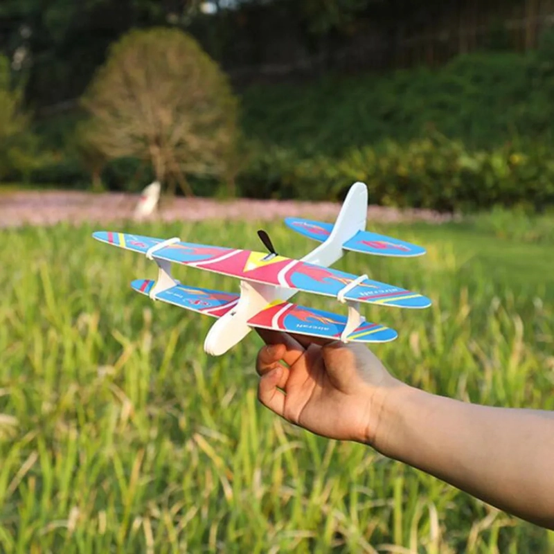 AVION PLANEADOR CON MOTOR BATERIA RECARGABLE - 2