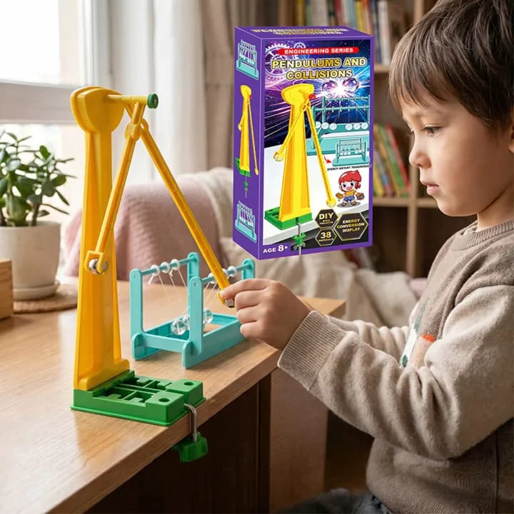 KIT CIENCIA NIÑOS PENDULO RESISTENCIA DE MATERIALES - 2