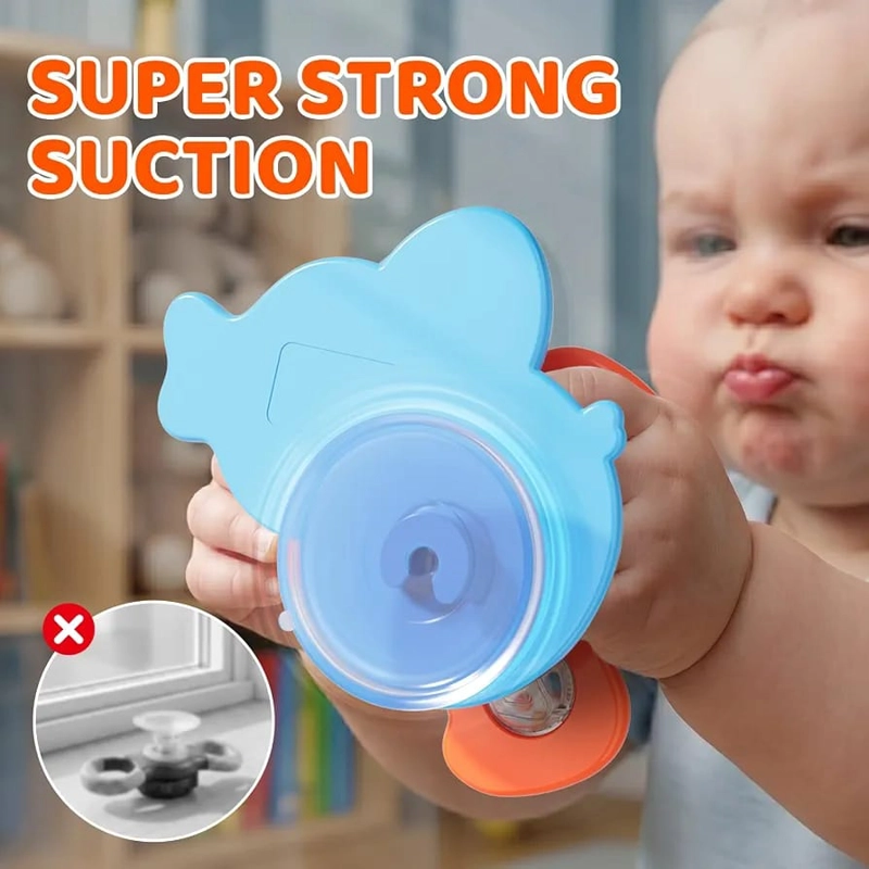 SET 3 JUGUETES SENSORIALES BEBE GIRATORIO SPINNER - 3
