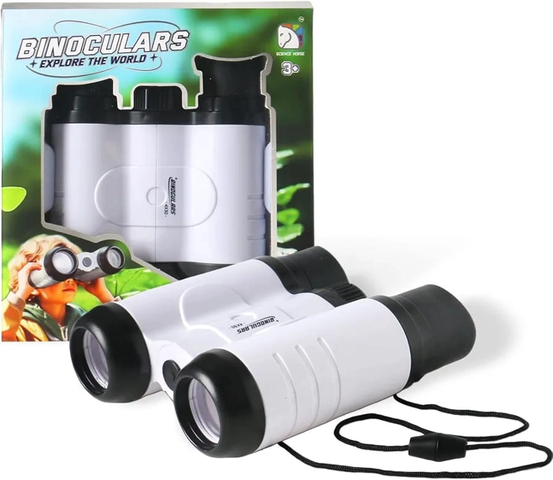 BINOCULARES PRISMATICOS NIÑOS JUGUETE EXPLORAR - 1