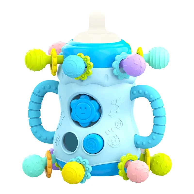 BIBERON MORDEDOR BEBE SENSORIAL APRENDER ALIVIO - 1